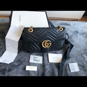 Gucci small marmont matelasse bag